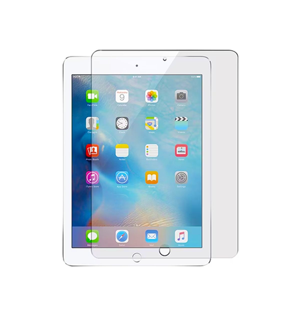 iPad 2/3/4 - 9.7" - NuGlas® G1 Beskyttelseglas (Hærdet glas)