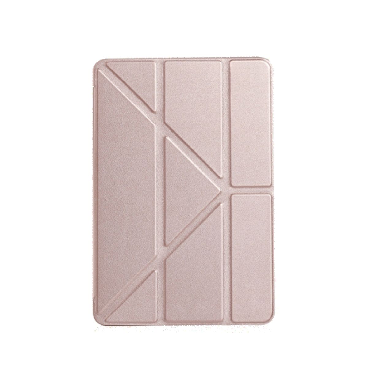 iPad Air 1 (9.7") 2013 - Orgami Trifold Læder Cover M. Stander - Rose