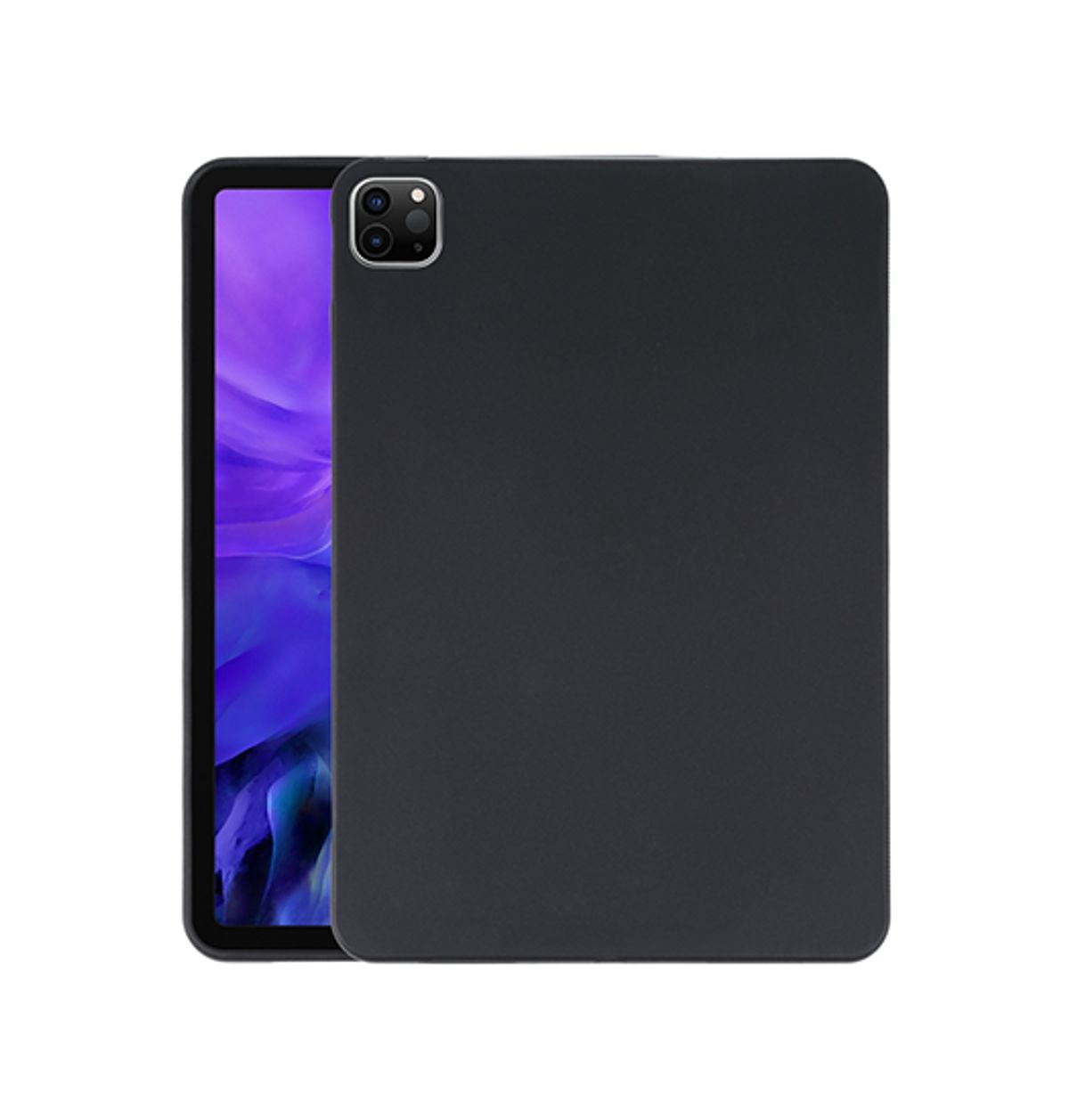 iPad Air 11" (2024) - DeLX&trade; Ultra Silikone Cover - Sort