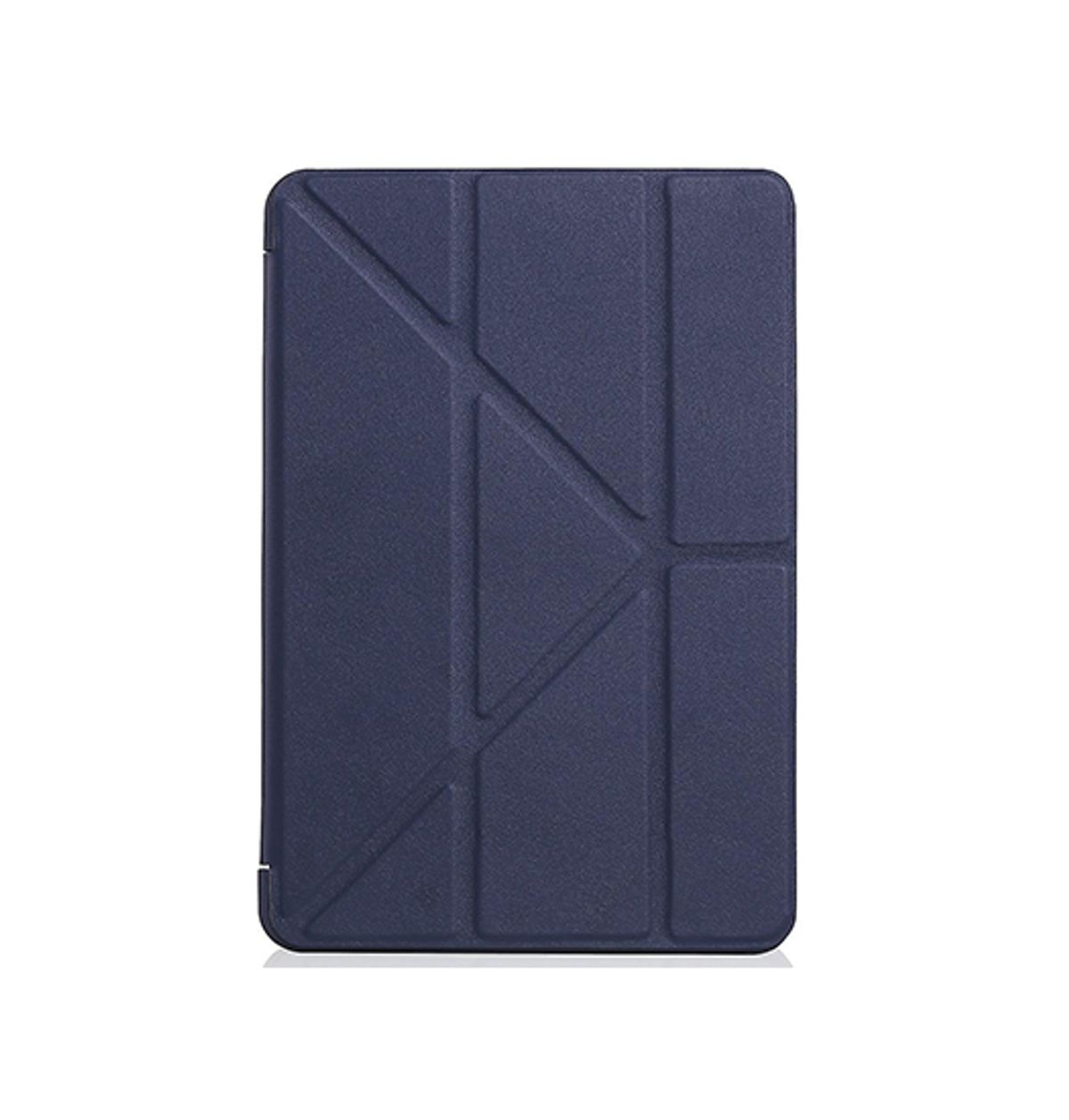 iPad Air 11" (2024) - Orgami Trifold Læder Cover M. Stander - Navy