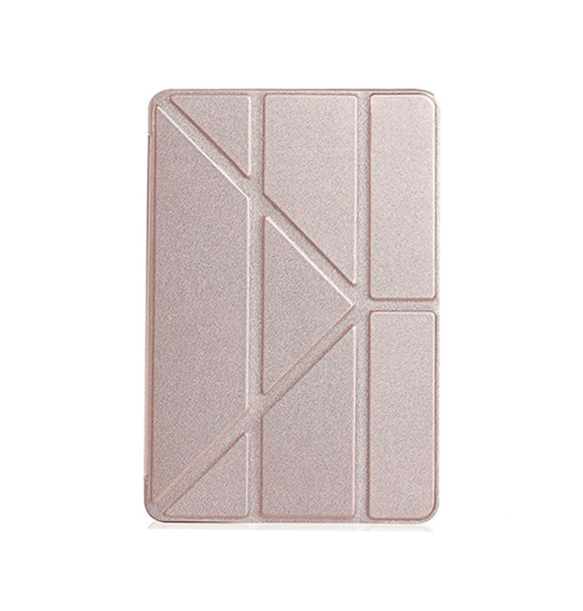 iPad Air 11" (2024) - Orgami Trifold Læder Cover M. Stander - Rose