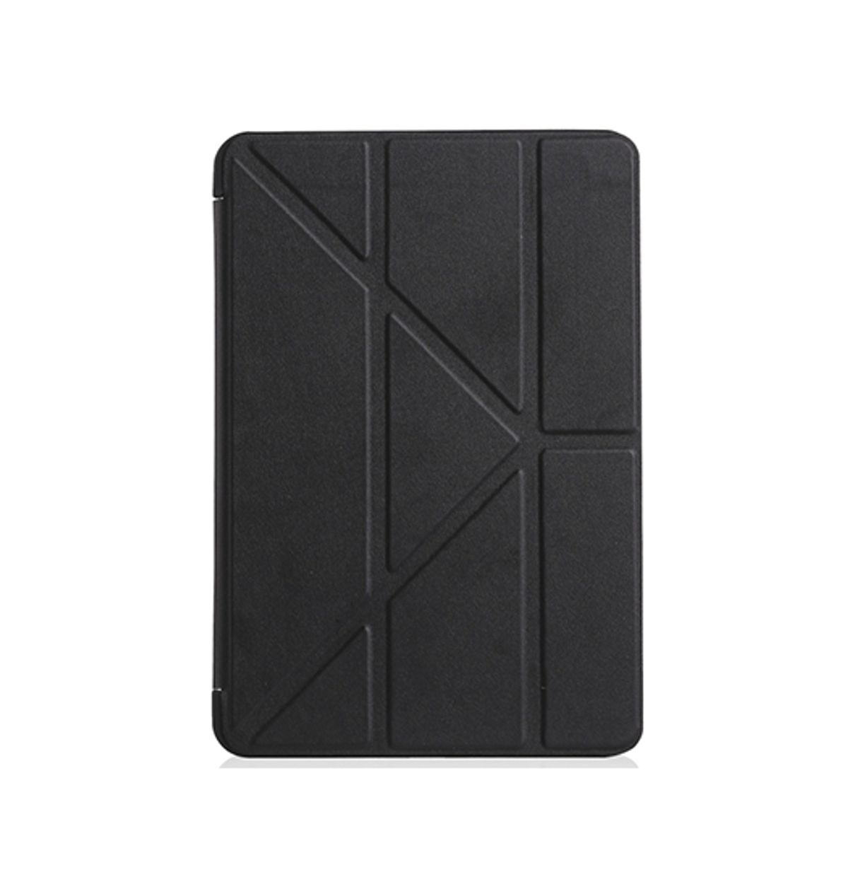 iPad Air 11" (2024) - Orgami Trifold Læder Cover M. Stander - Sort