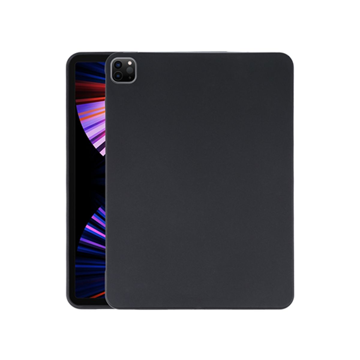 iPad Air 13" (2024) - DeLX&trade; Ultra Silikone Cover - Sort