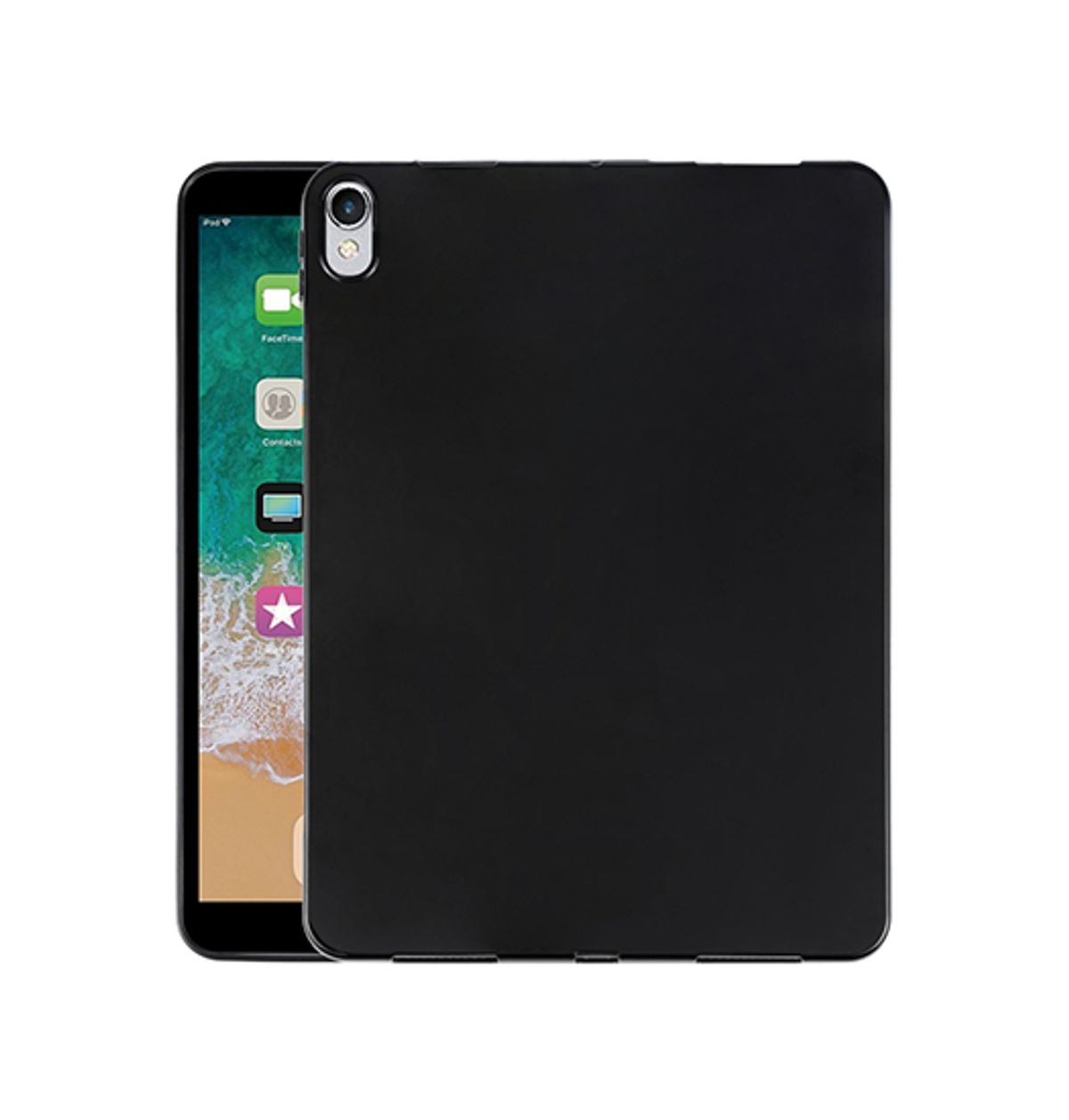 iPad Air 3 10.5" (2019) - DeLX&trade; Ultra Silikone Cover - Sort