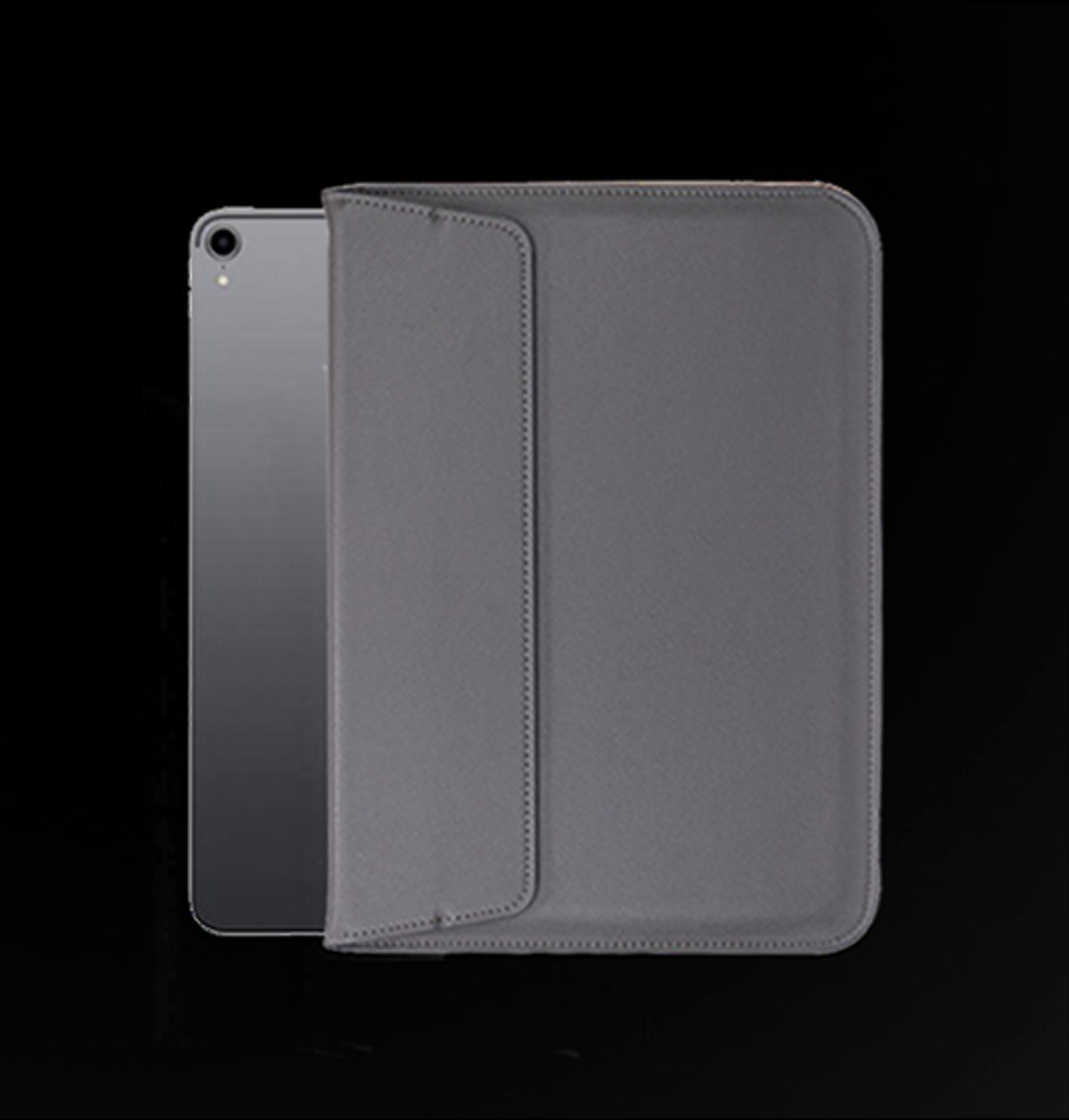 iPad Air 4/5 (2020/2022) - Retro Diary Læder Sleeve - Space Grå