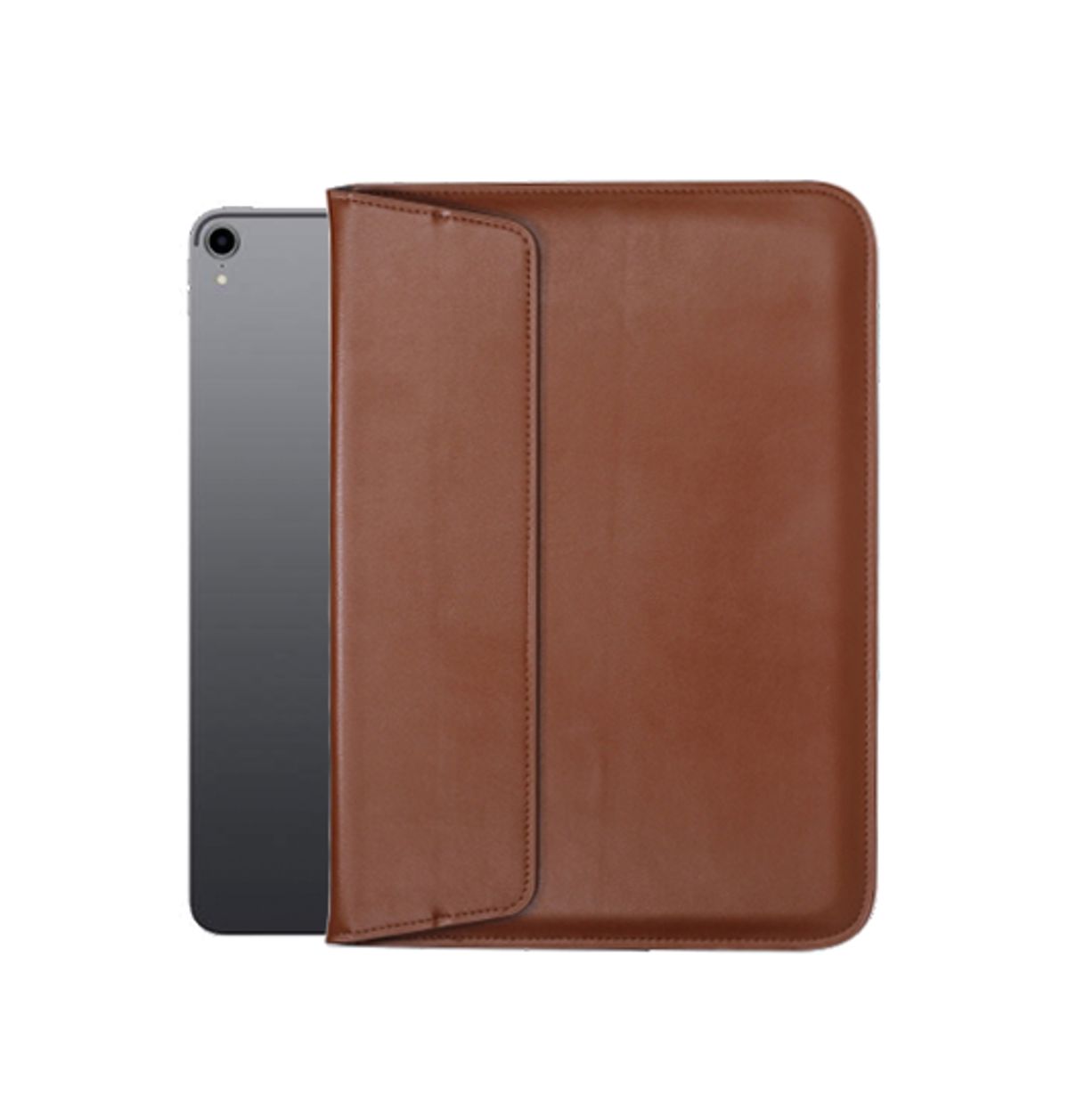 iPad Air 4/5 (2020/2022) - Retro Diary Læder Sleeve - Vintage Brun