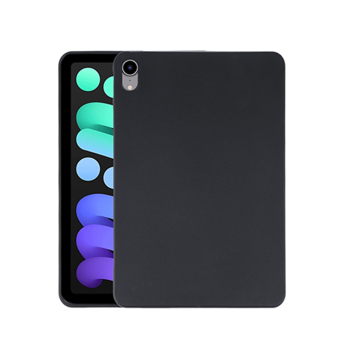 iPad Mini (2021/2024) - DeLX&trade; Ultra Silikone Cover - Sort