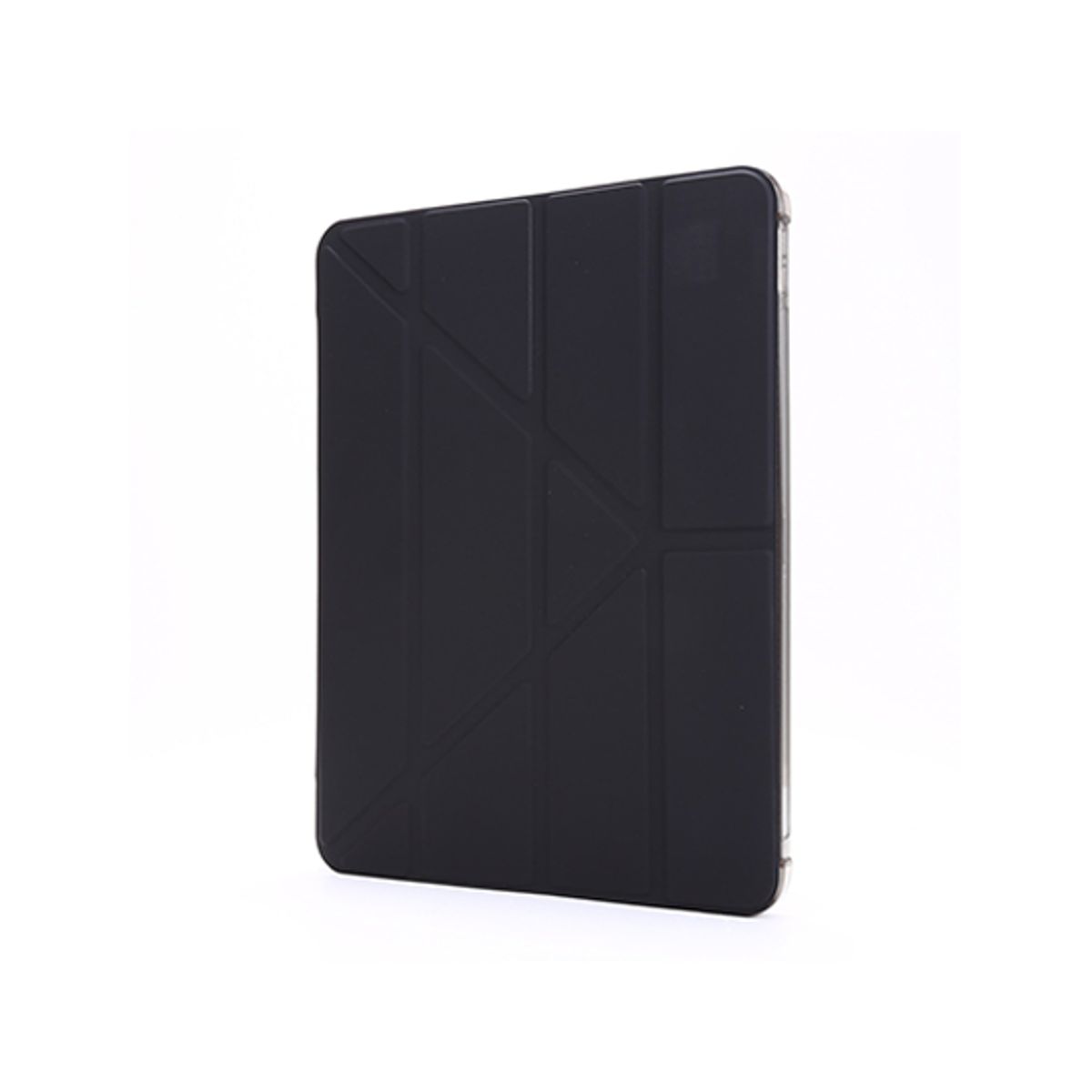 iPad Pro 11" (2018) - Orgami Trifold Læder Cover M. Stander - Sort