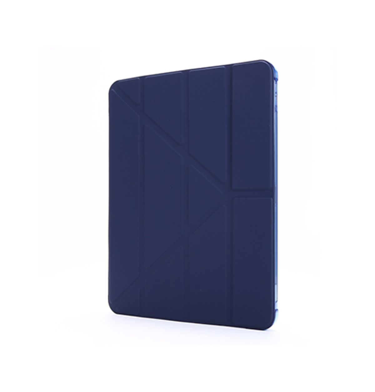 iPad Pro 11" (2020) - Orgami Trifold Læder Cover M. Stander - Navy