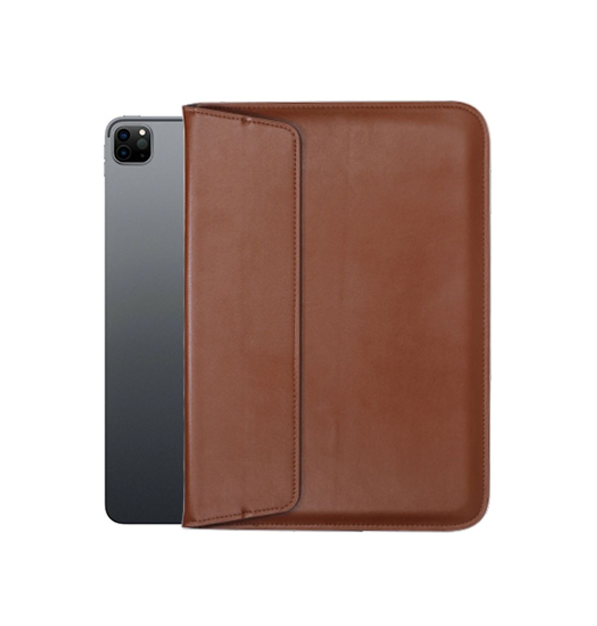 iPad Pro 11" (2020) - Retro Diary Læder Sleeve - Vintage Brun