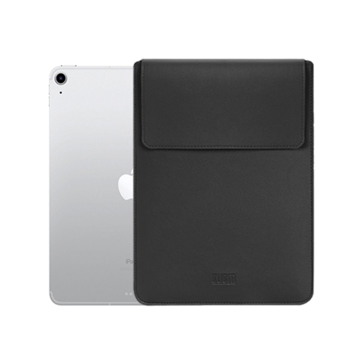 iPad Pro 12.9" (2018) - BUBM® - Vertigo Læder Sleeve / Cover - Sort