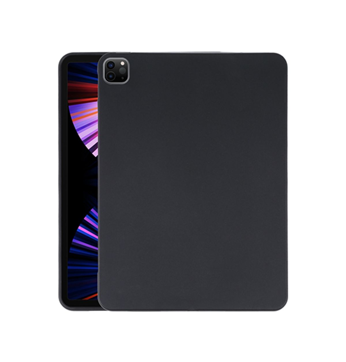 iPad Pro 12,9" (2018) - DeLX&trade; Ultra Silikone Cover - Sort