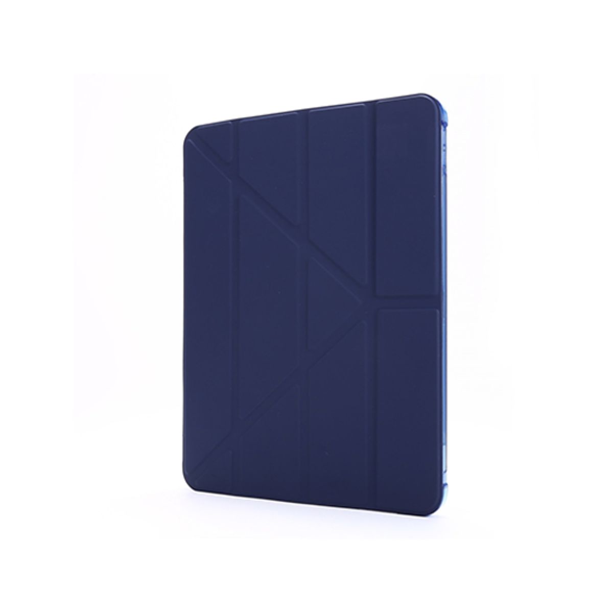 iPad Pro 12,9" (2018) - Orgami Trifold Læder Cover M. Stander - Navy