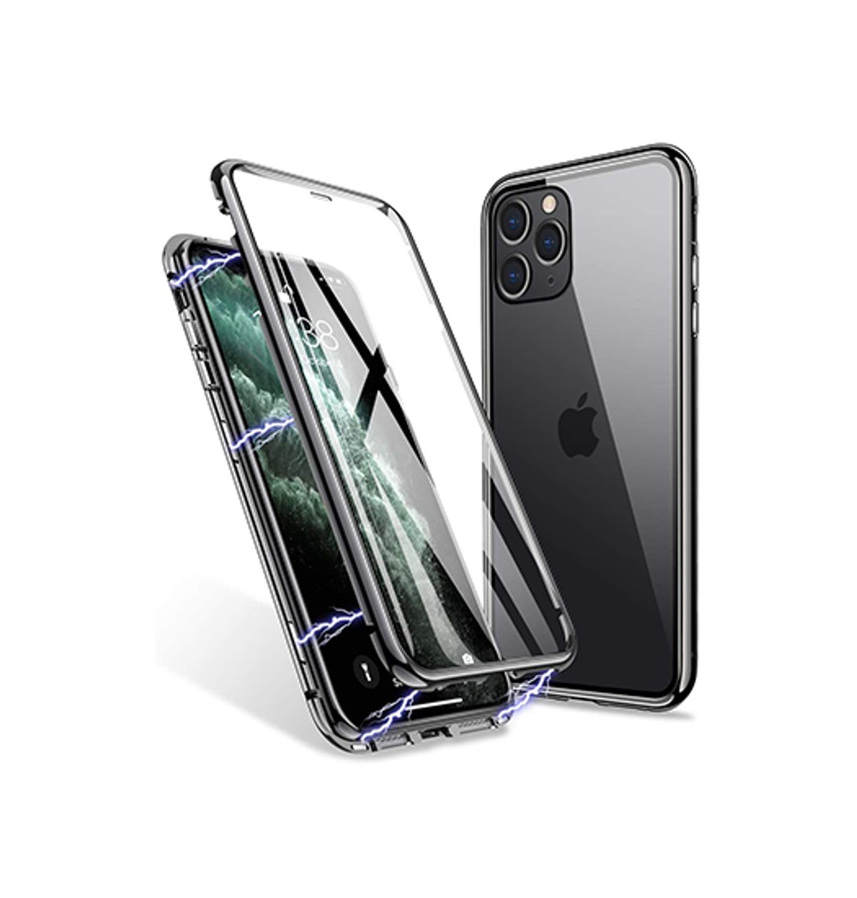 iPhone 11 Pro - CaseMe&trade; 360° Cover Magnetisk m. Hærdet Beskyttelseglas