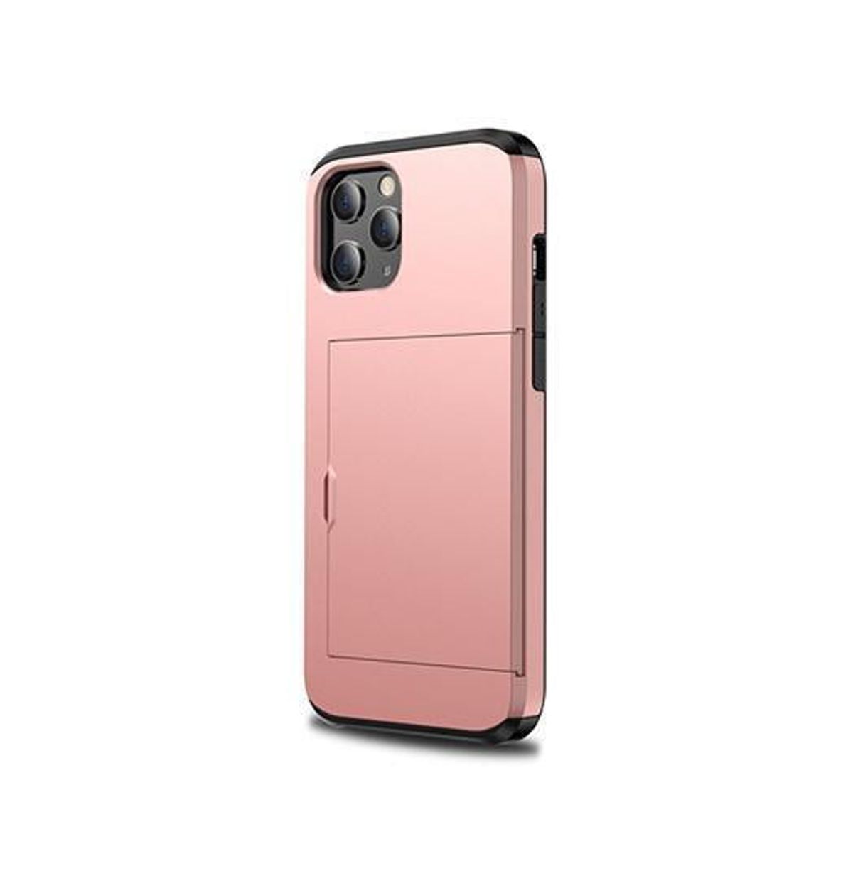 iPhone 11 Pro - Deluxe&trade; Håndværker Cover M. Kortholder - Pink