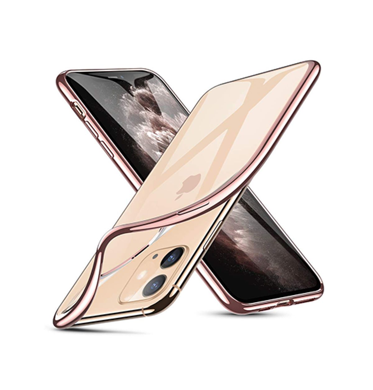 iPhone 11 - Valkyrie Silikone Hybrid Cover - RoseGuld