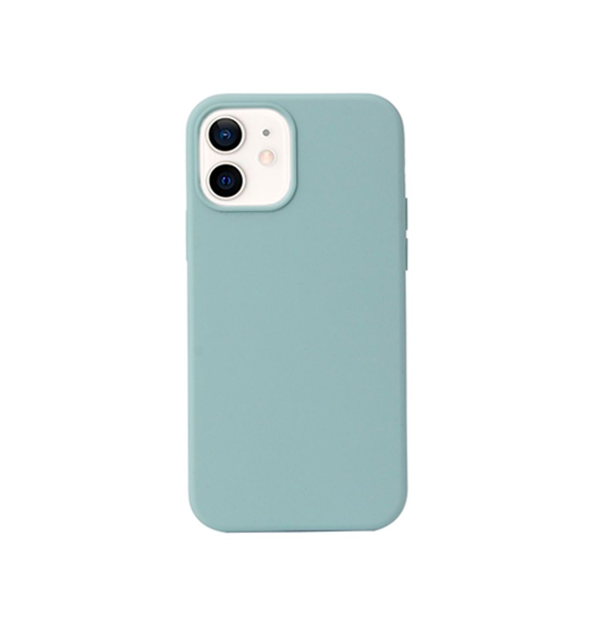 iPhone 12 Mini - DeLX&trade; Pastel Silikone Cover - Moss Green