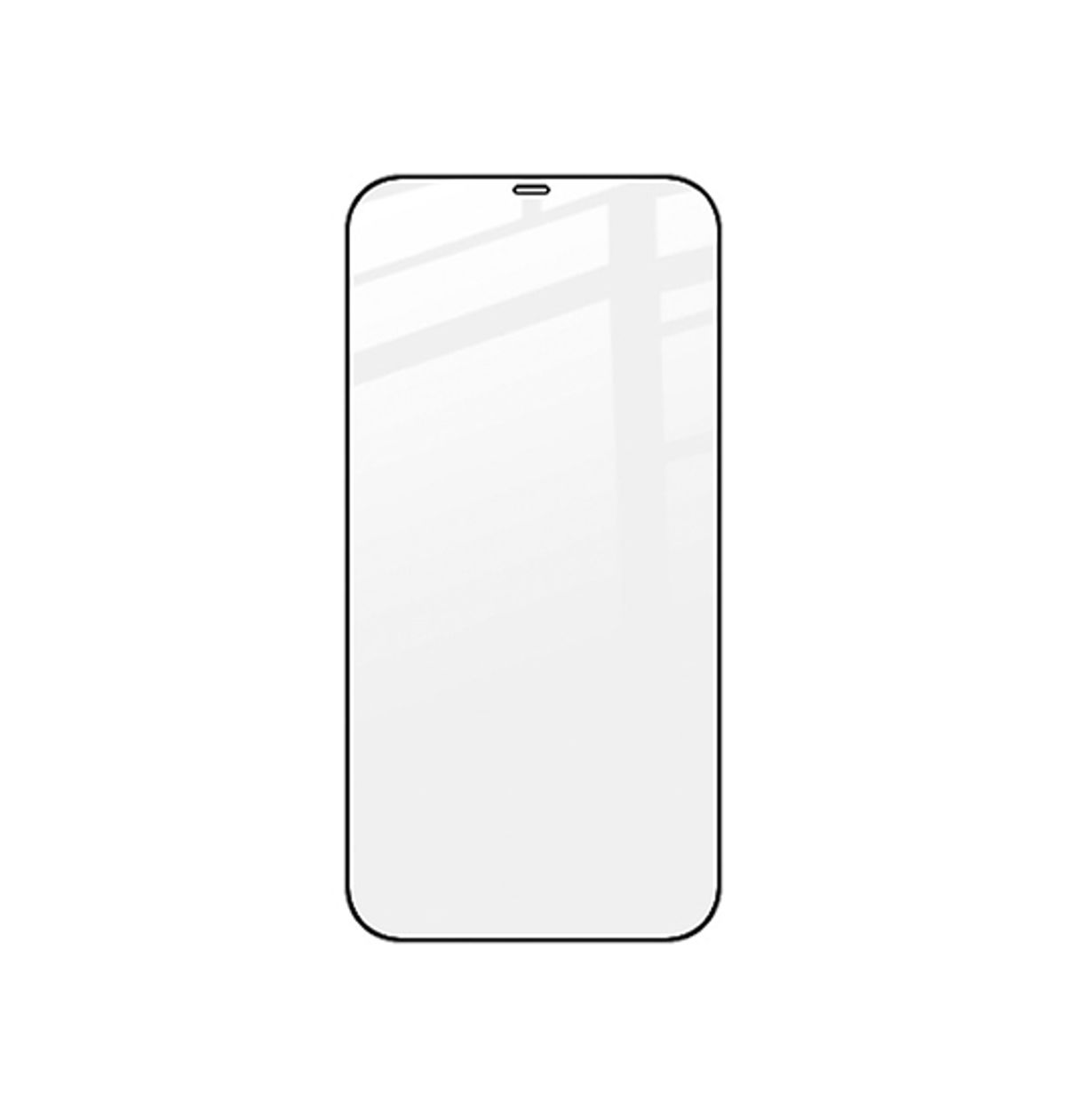 iPhone 12 Mini - HOCO® Full-Fit 3D Skærmbeskyttelse (Hærdet Glas)