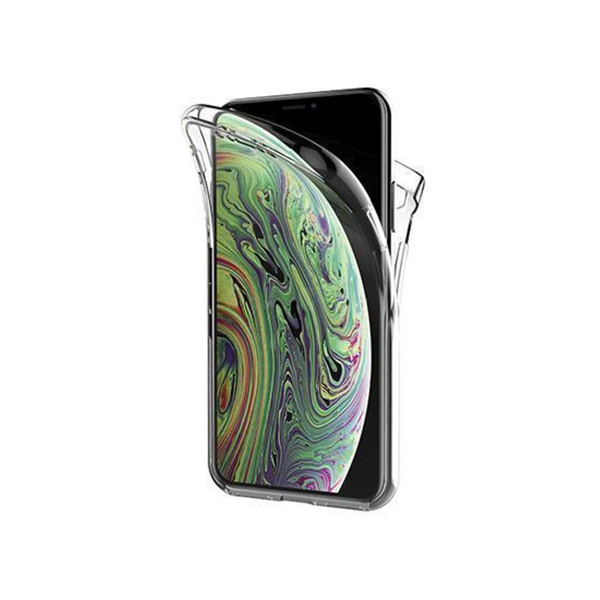 iPhone 12 Pro - Full Cover 360° Silikone - Gennemsigtig