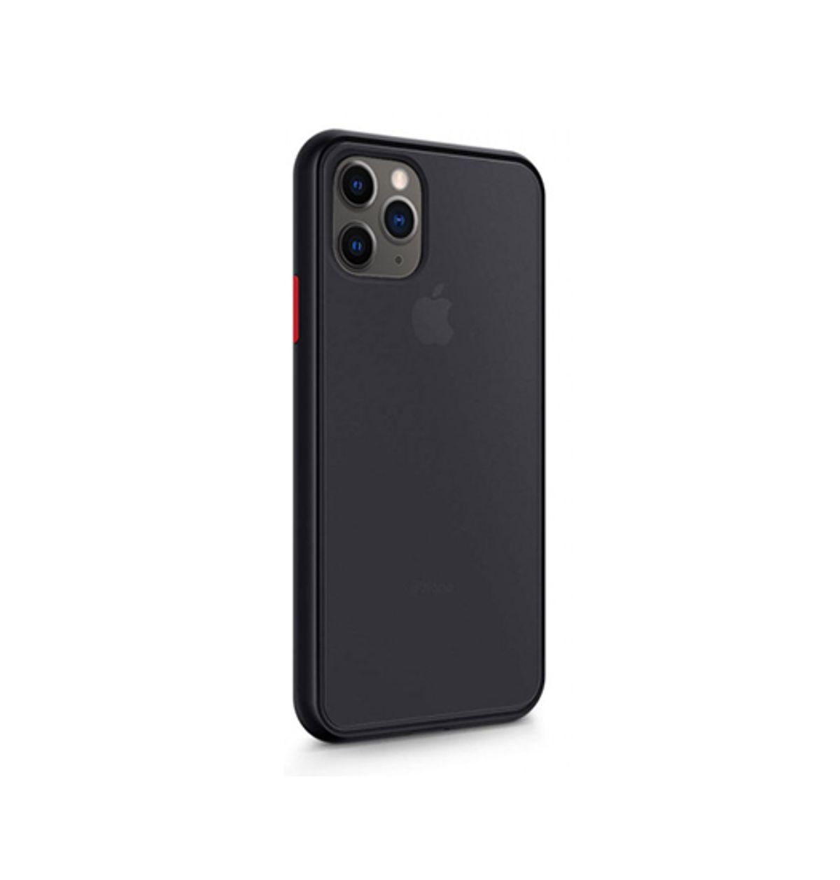 iPhone 12 Pro Max - DELUXE&trade; Simple Silikone Cover - Sort/Gennemsigtig