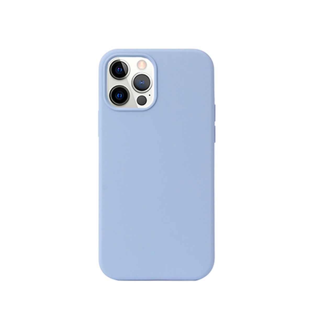 iPhone 12 Pro Max - DeLX&trade; Pastel Silikone Cover - Mineral Blue