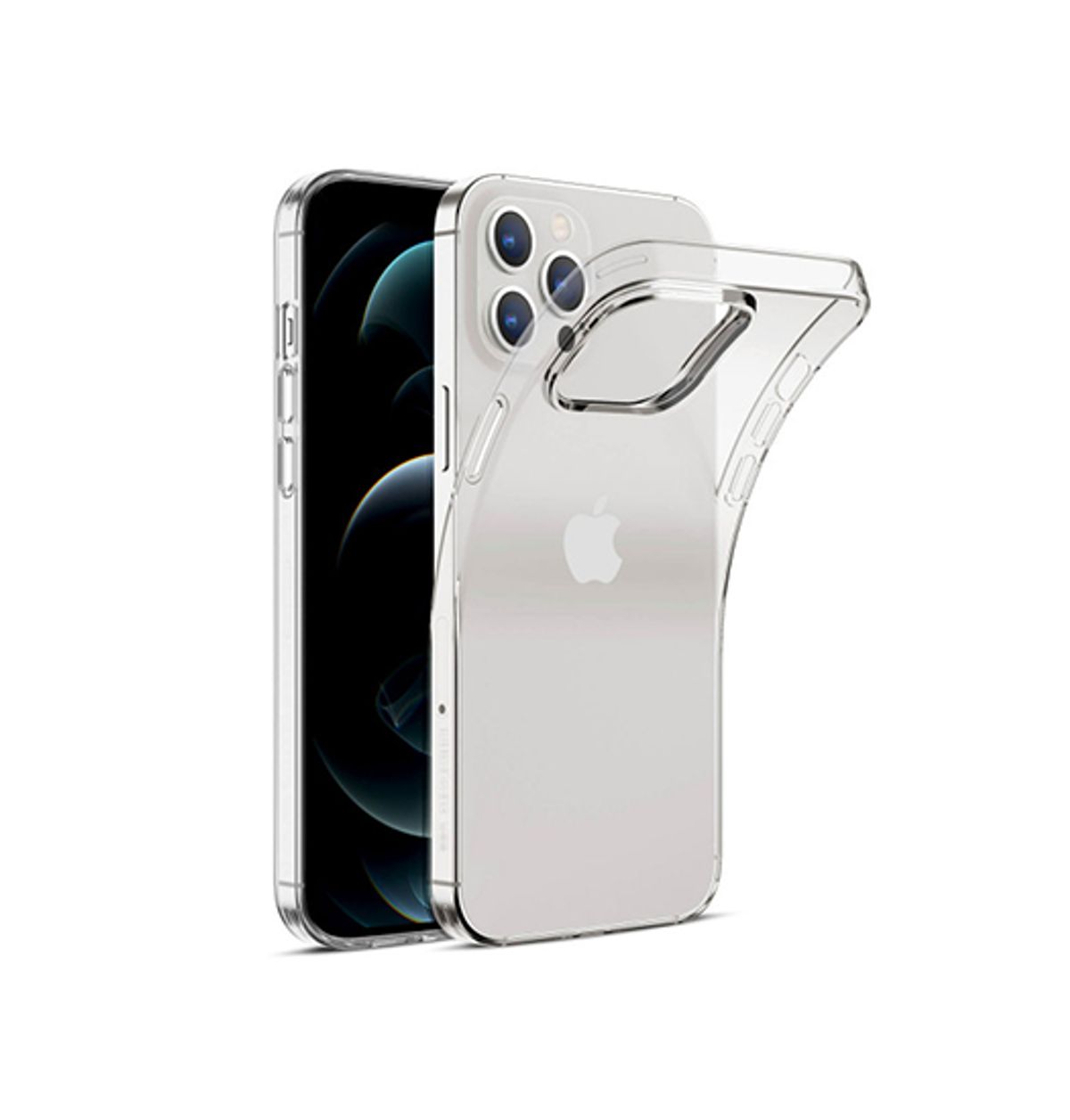 iPhone 12 Pro Max - DeLX&trade; Ultra Silikone Cover - Gennemsigtig