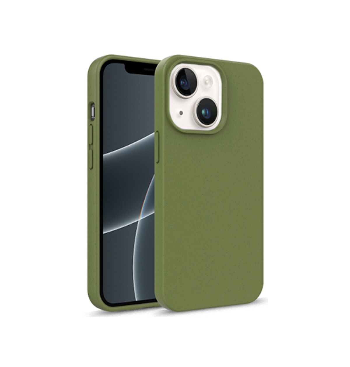 iPhone 13 - EcoCase&trade; 100% Plantebaseret Cover - Mørkegrøn