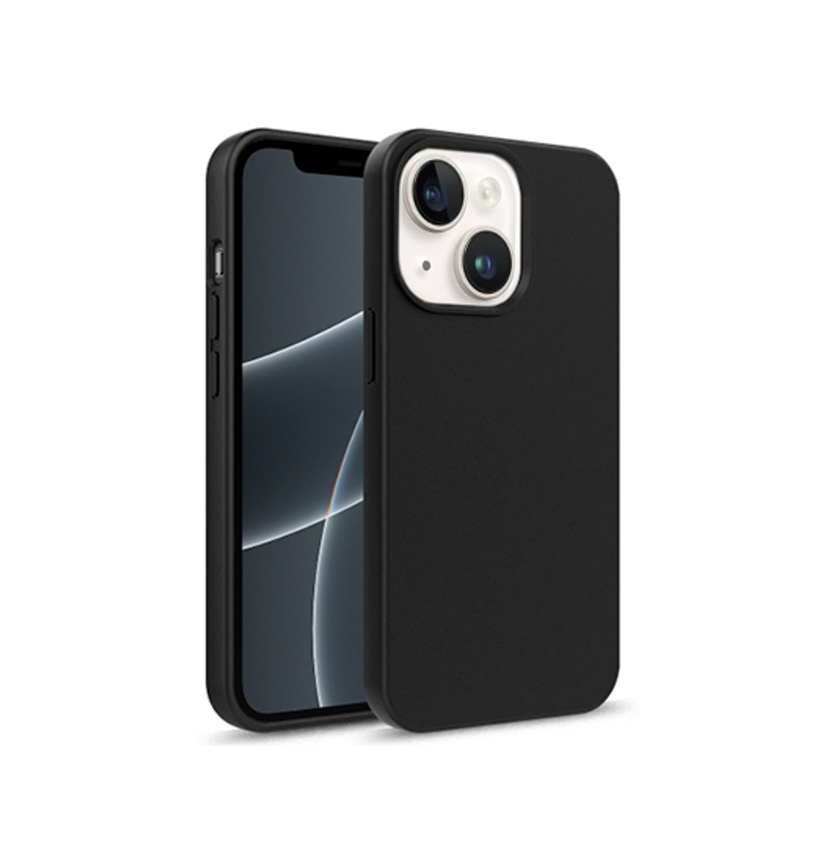 iPhone 13 - EcoCase&trade; 100% Plantebaseret Cover - Sort