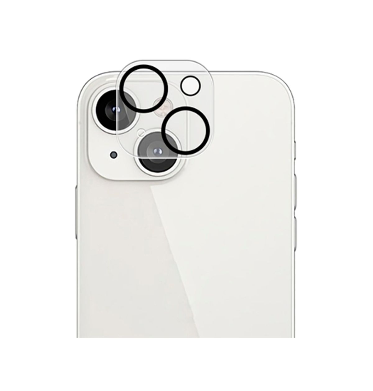 iPhone 13 - MOCOLO&trade; Bagside Kamera Linse Beskyttelsesglas - Sort