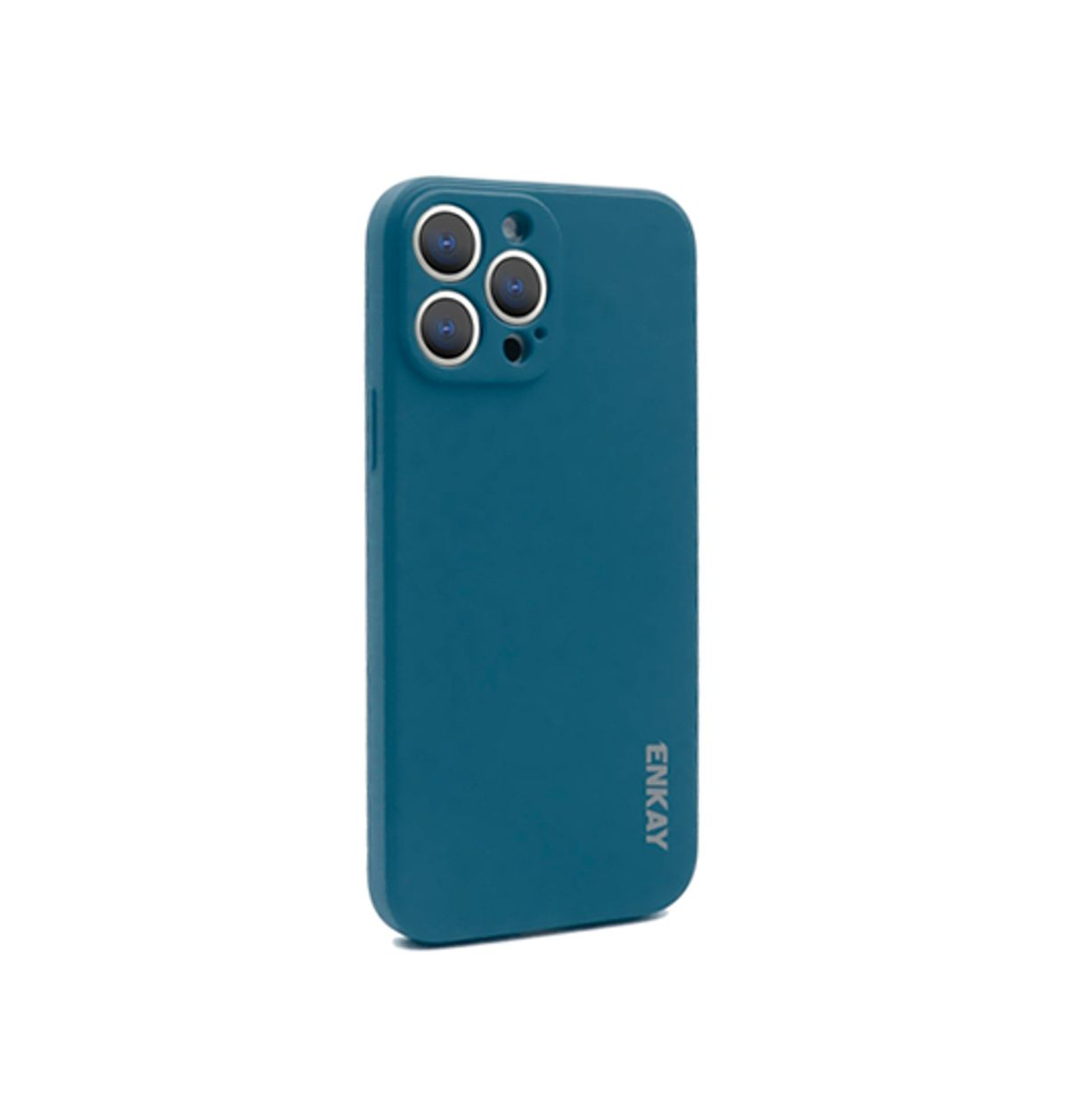 iPhone 13 Pro Max - ENKAY&trade; Smooth Silikone Cover - Navy