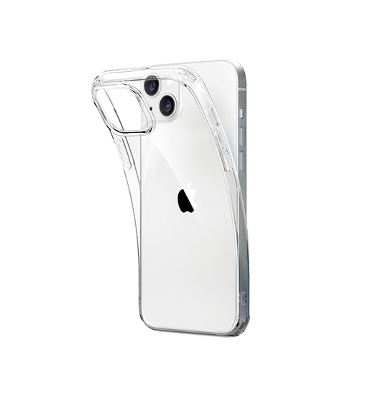 iPhone 14 - DeLX&trade; Ultra Silikone Cover - Gennemsigtig