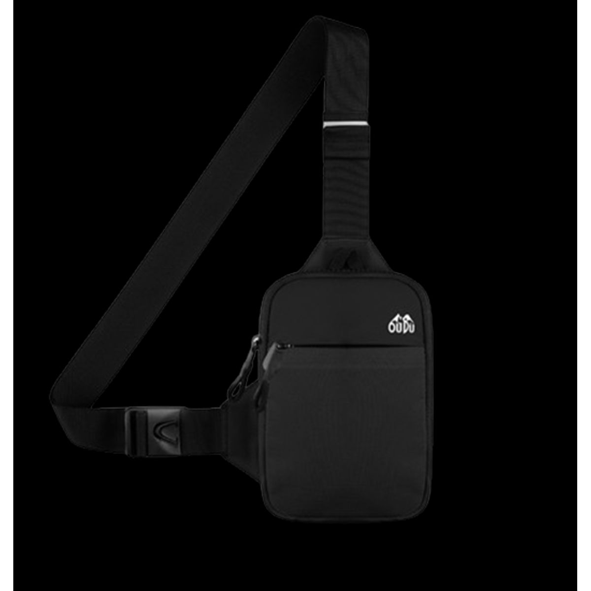 iPhone 14 Plus - CarrySmart&trade; Crossbody Skuldertaske til Mobil - Sort