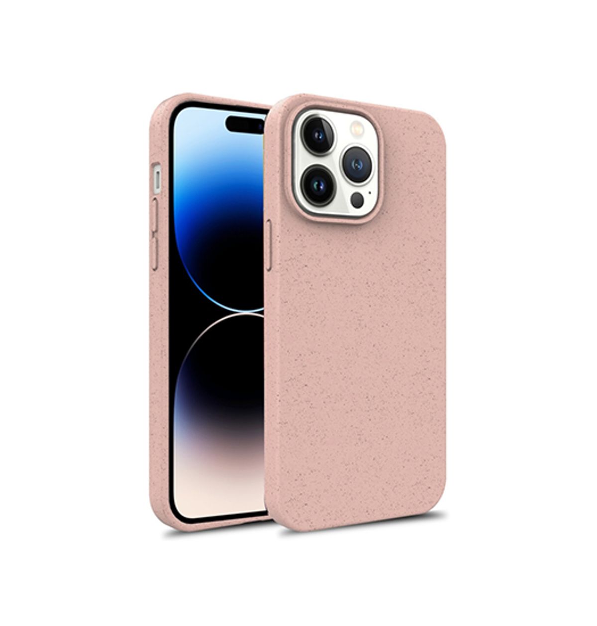 iPhone 14 Pro - EcoCase&trade; 100% Plantebaseret Cover - Rose