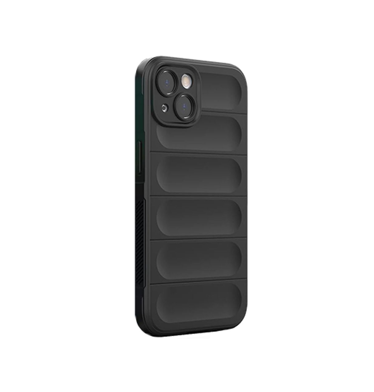 iPhone 15 Plus - DeLX&trade; Smart Grip Stødsikkert Cover - Sort