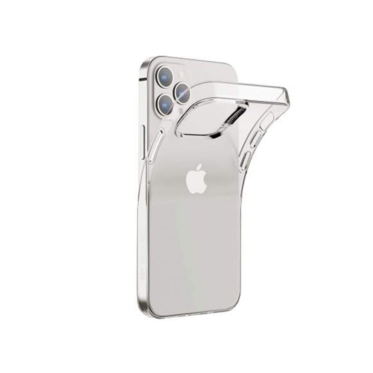 iPhone 15 Pro - DeLX&trade; Ultra Silikone Cover - Gennemsigtig