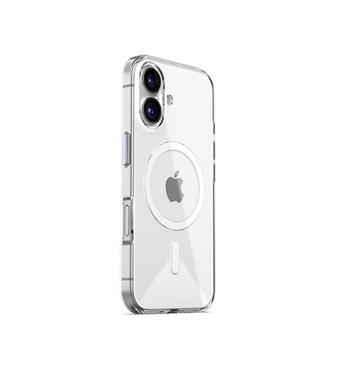 iPhone 16 Plus - DeLX&trade; MagSafe Silikone Cover - Gennemsigtig