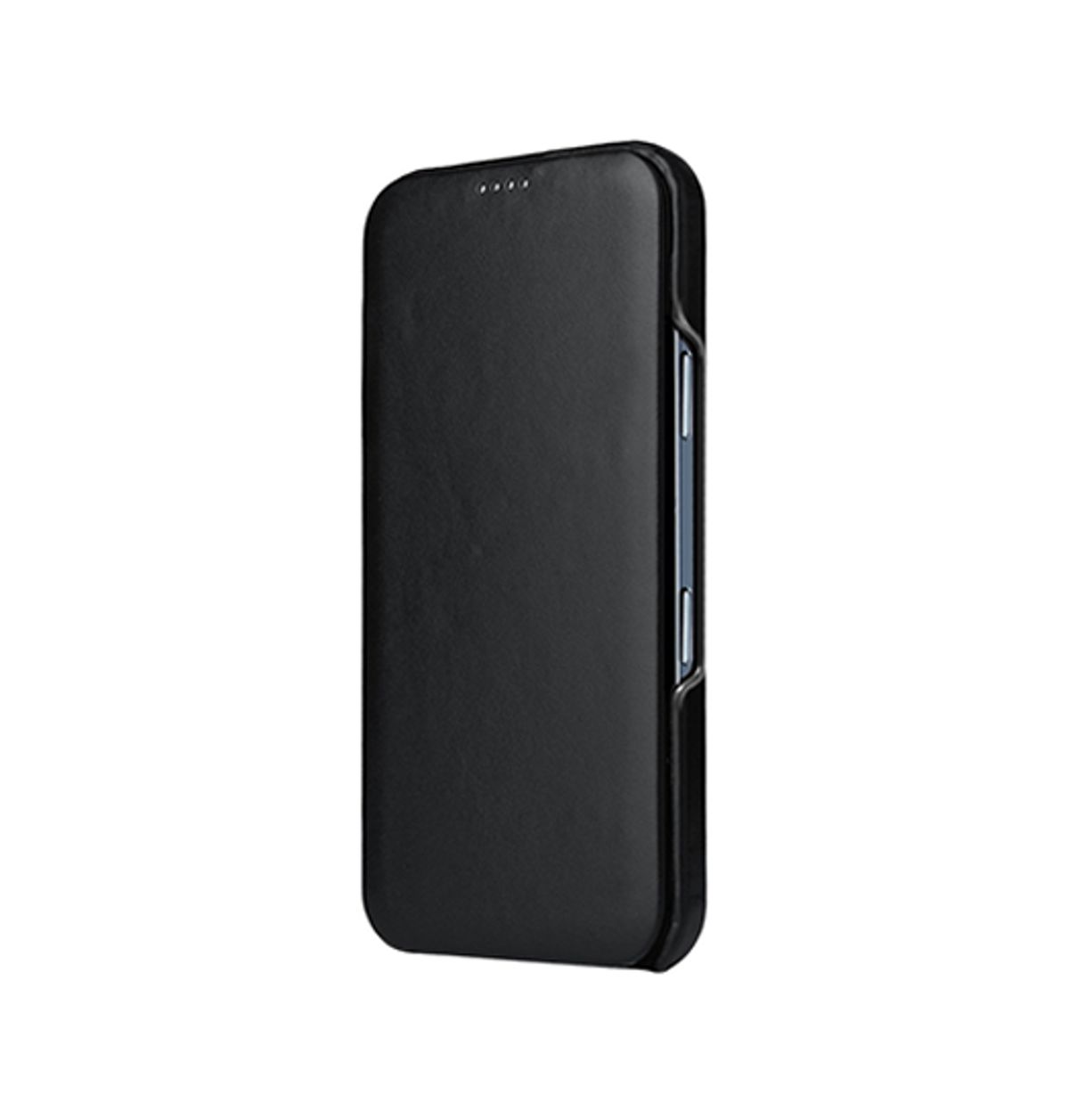 iPhone 16 Pro Max - Fierre Shann&trade; Magnetisk Læder Etui - Sort