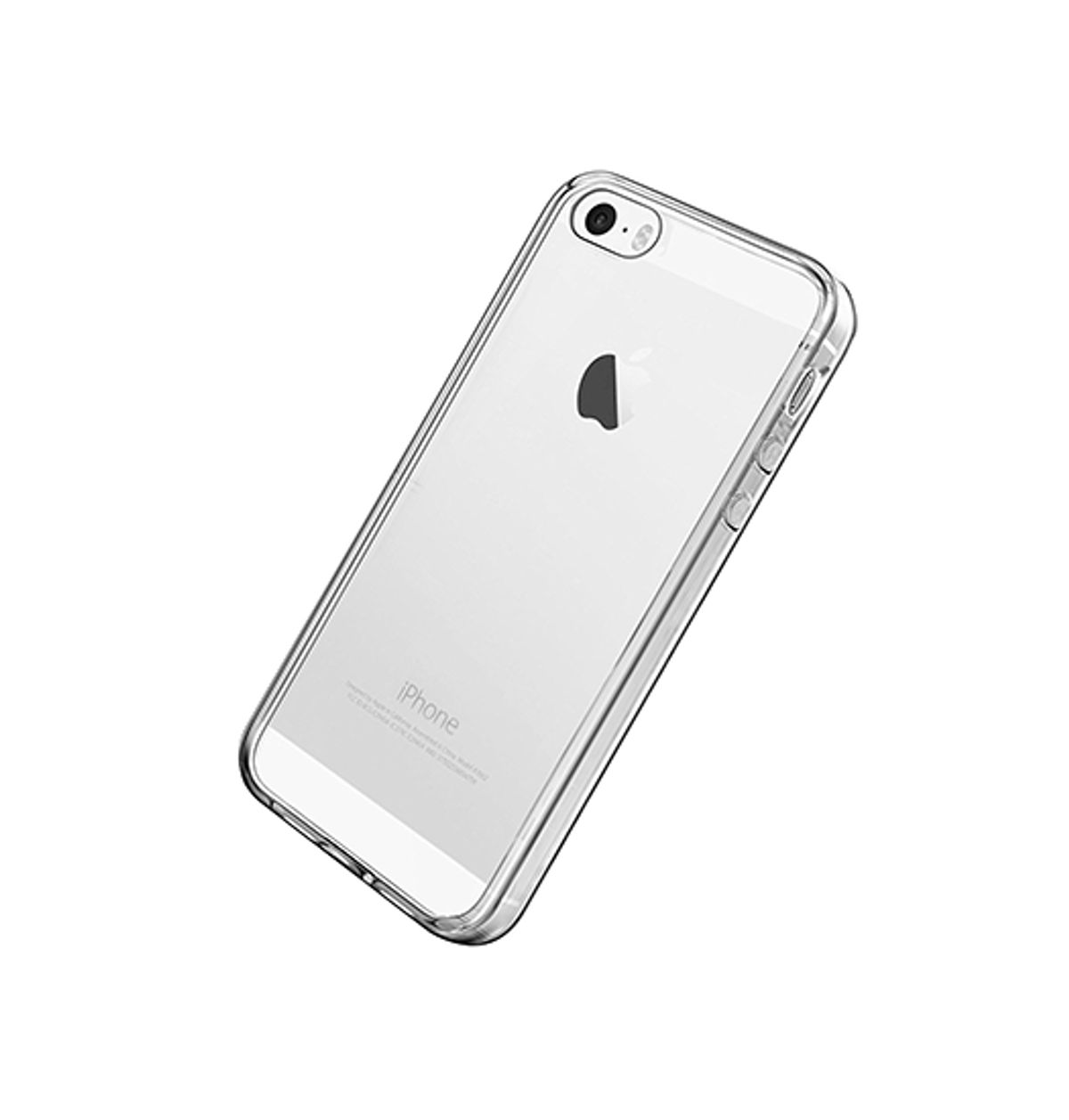 iPhone 5/5s/SE - Premium 0.3 Silikone Cover - Gennemsigtig