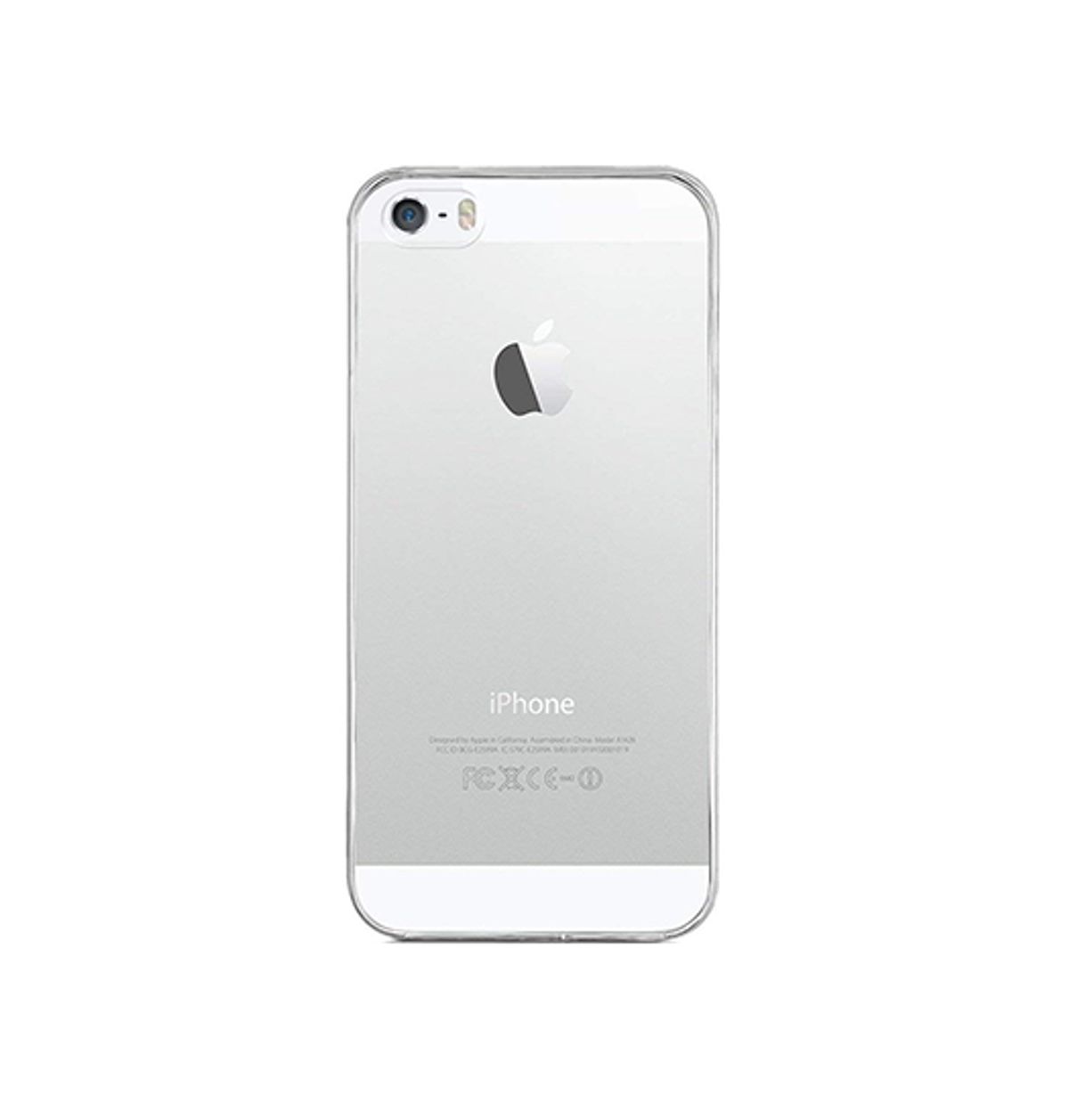 iPhone 5/5s/SE - Ultra-Slim Silikone Cover - Gennemsigtig