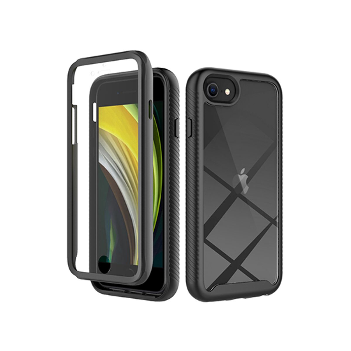 iPhone 6/6s - DELUXE&trade; Armor Safe Grip FULL COVER - Sort