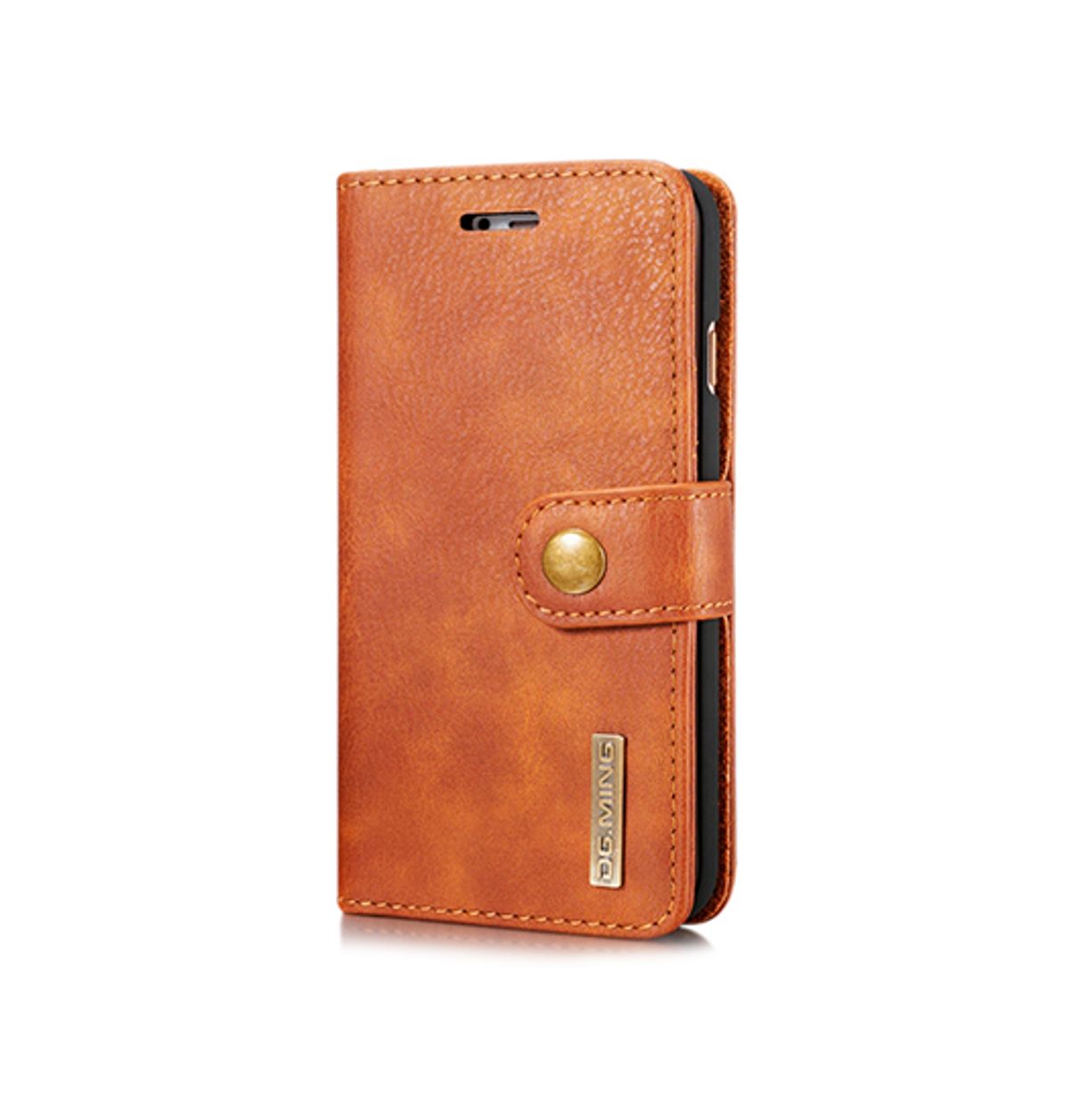 iPhone 6/6s - DG.MING&trade; Vintage 2-In-1 Læder Etui M. Cover - Brun