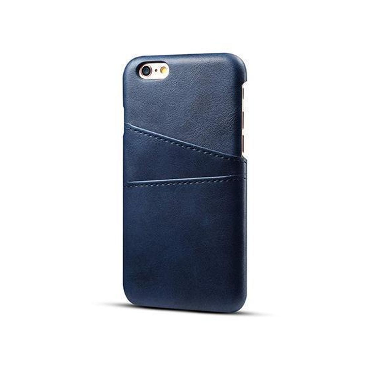 iPhone 6/6s - NX Design&trade; Læder Cover M. Kortholder - Blå