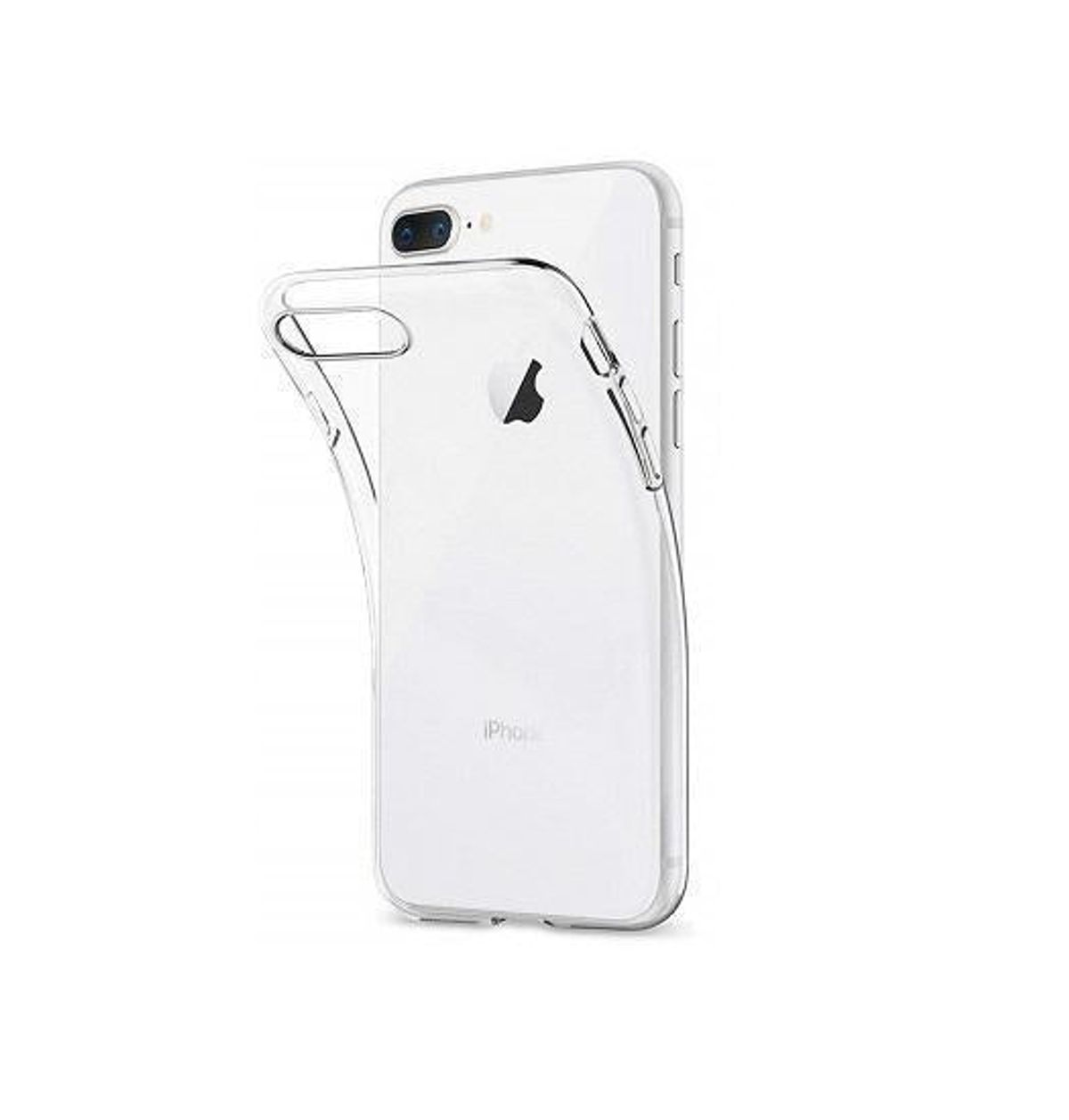 iPhone 7/8 Plus - DeLX&trade; Ultra Silikone Cover - Gennemsigtig