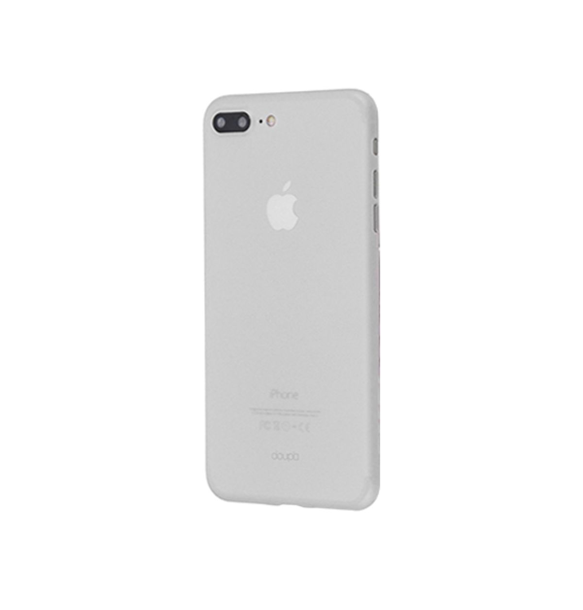 iPhone 7/8 Plus - Valkyrie Ultra-Tynd Cover - Hvid/Gennemsigtig