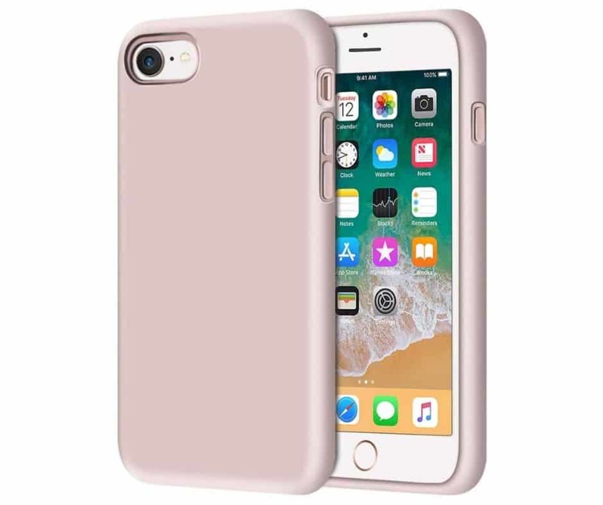 IPHONE 7/8/ SE 2020 LIQUID SILIKONE COVER - Pink - iHero