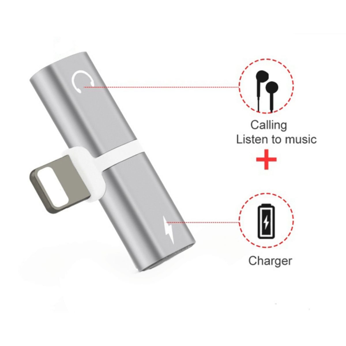 iPhone oplader Splitter - iHero