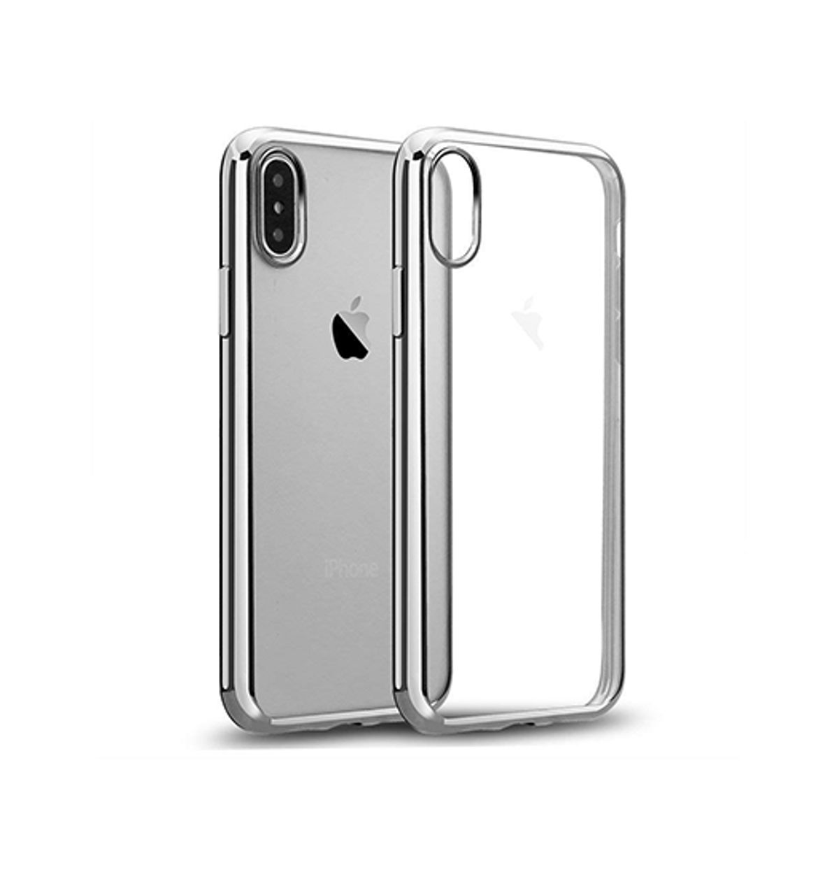 iPhone X/Xs - Valkyrie Silikone Hybrid Cover - Sølv