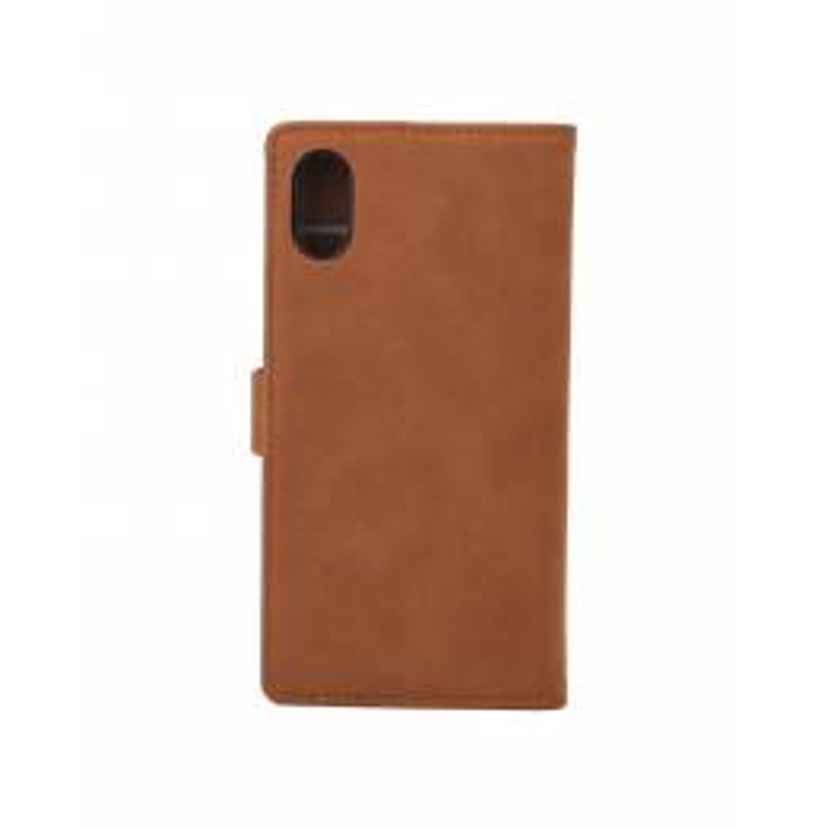 iPhone XR cover med kortholder - med Spænde Brun