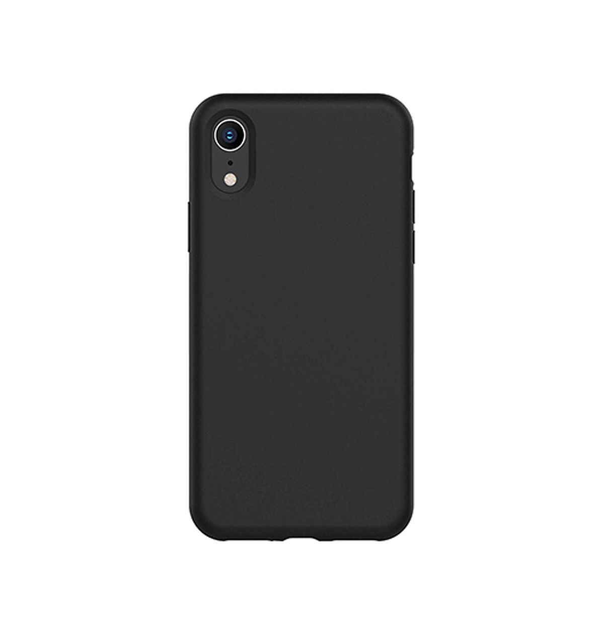 iPhone XR - Novo Frosted Matte Slim Silikone Cover - Sort