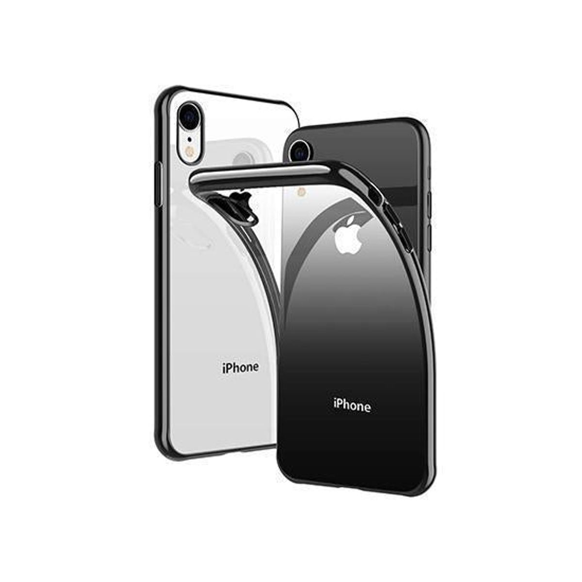 iPhone XR - Valkyrie Silikone Hybrid Cover - Sort